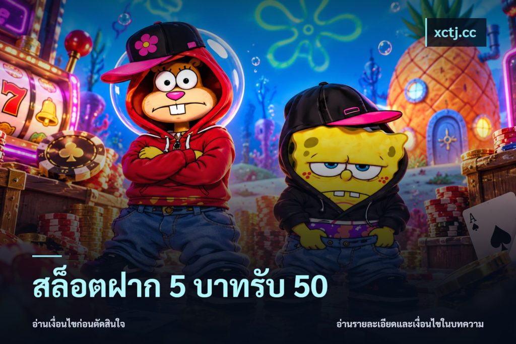 สล็อตฝาก 5 บาทรับ 50
