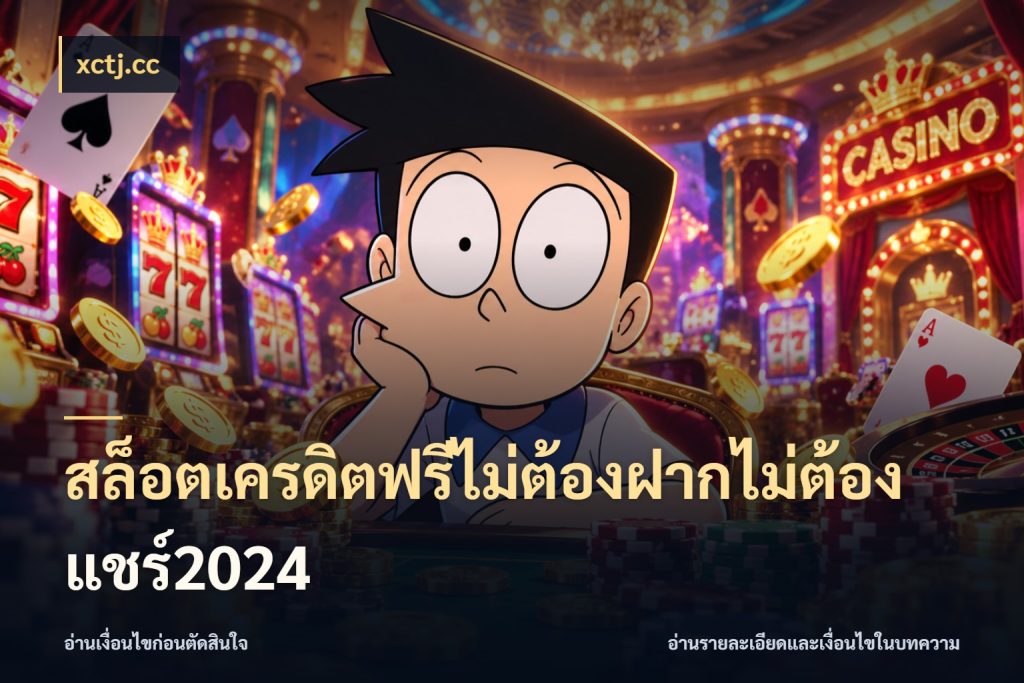 สล็อตเครดิตฟรีไม่ต้องฝากไม่ต้องแชร์2024 ชนิดเครดิตกับสิทธิ์ที่คุณอยากรู้ กับ xctj.cc
