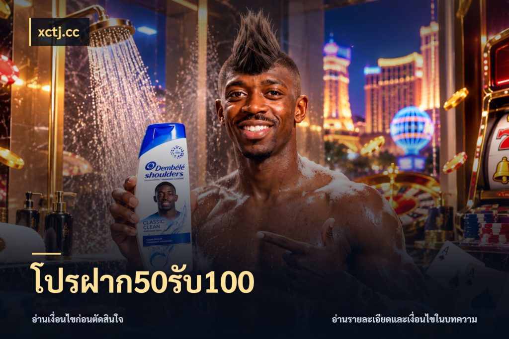 โปรฝาก50รับ100 สนุกกับตัวเลือกโปรในสไตล์ของคุณ กับ xctj.cc