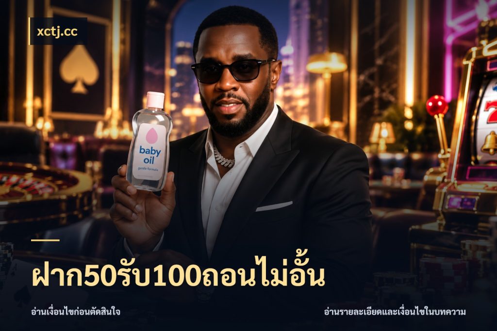 ฝาก50รับ100ถอนไม่อั้น เครดิตกับรูปแบบโปรที่ตรงใจ สไตล์ xctj.cc