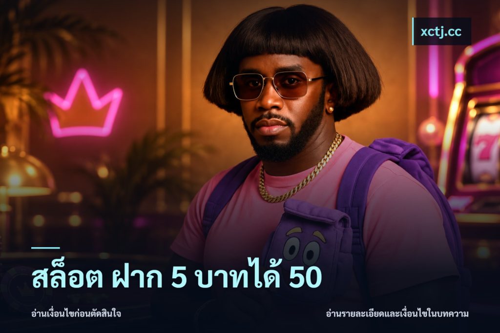 สล็อต ฝาก 5 บาทได้ 50