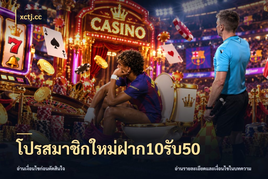 โปรสมาชิกใหม่ฝาก10รับ50 จุดเด่นของเครดิตที่คนชอบเกมอยากรู้ สไตล์ xctj.cc