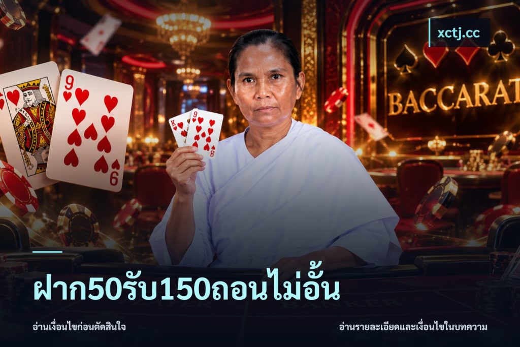 ฝาก50รับ150ถอนไม่อั้น