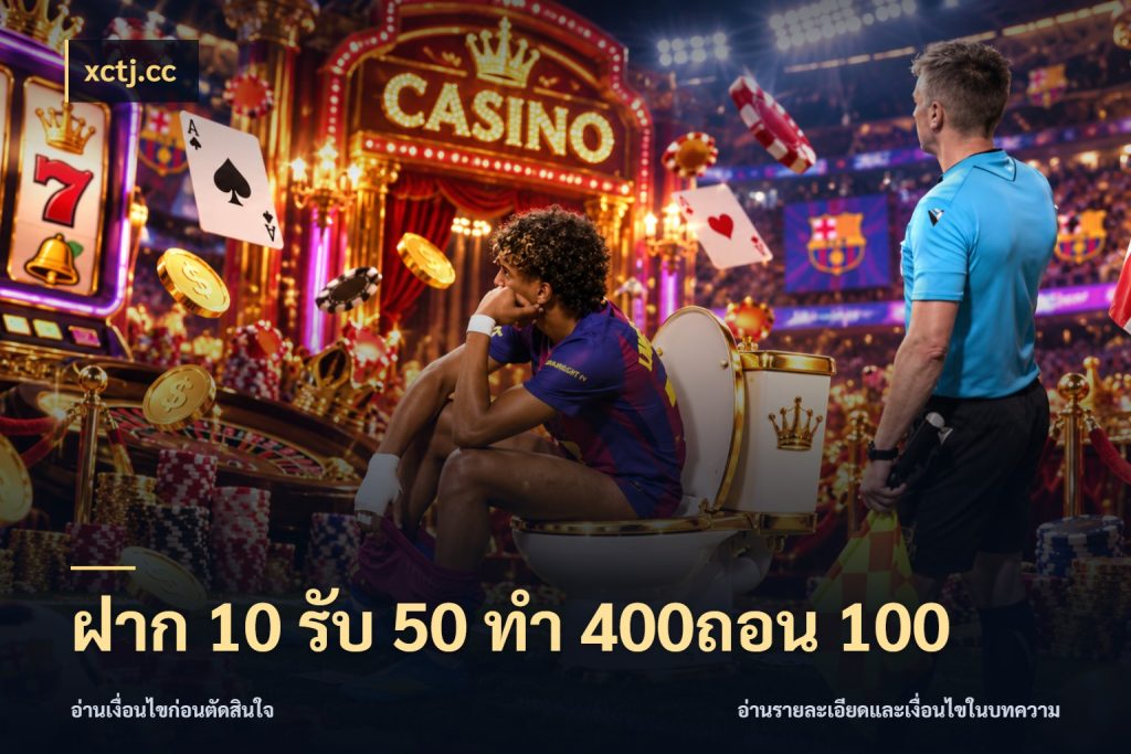 ฝาก 10 รับ 50 ทํา 400ถอน 100 สายโบนัสเลือกจังหวะสนุกได้อย่างไร สไตล์ xctj.cc