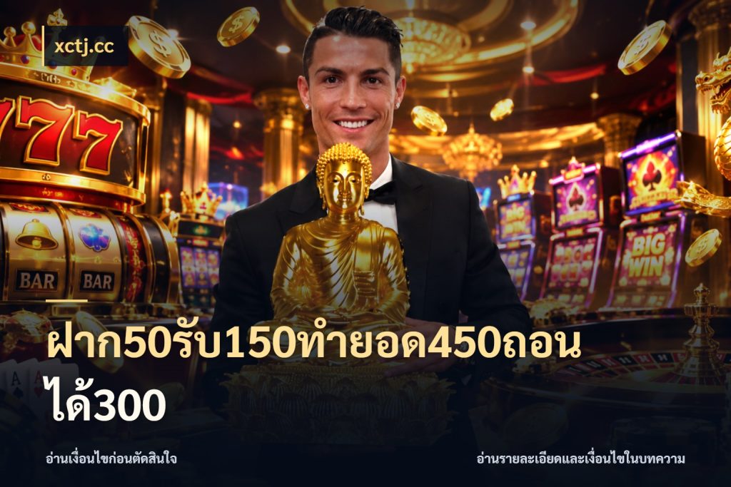 ฝาก50รับ150ทำยอด450ถอนได้300 xctj.cc โปรกับเกมที่ชอบเลือกให้ตรงสไตล์