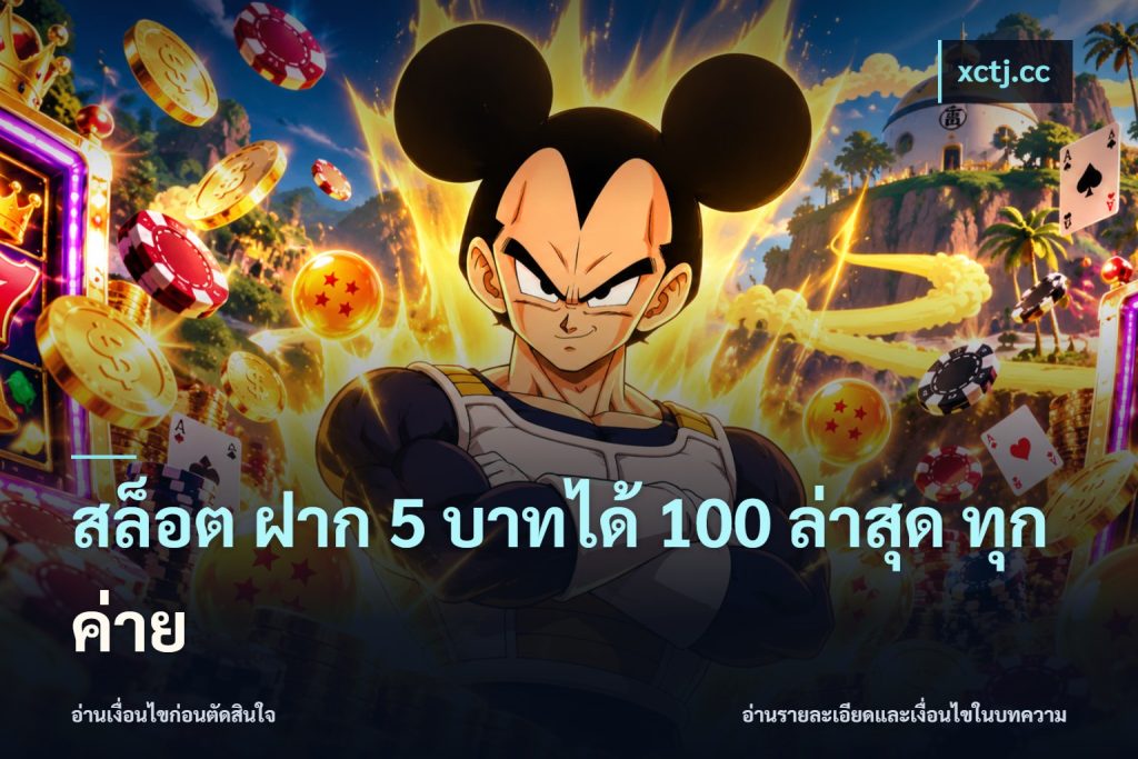 สล็อต ฝาก 5 บาทได้ 100 ล่าสุด ทุกค่าย