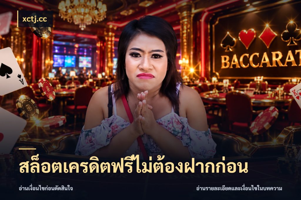สล็อตเครดิตฟรีไม่ต้องฝากก่อน เครดิตแต่ละรูปแบบมีมุมไหนให้ดู สไตล์ xctj.cc