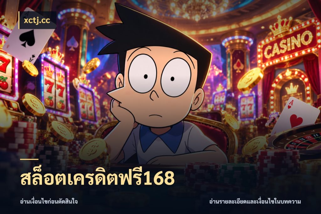 สล็อตเครดิตฟรี168 ชนิดเครดิตกับสิทธิ์ที่คุณอยากรู้ สไตล์ xctj.cc