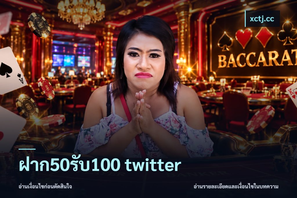 ฝาก50รับ100 twitter