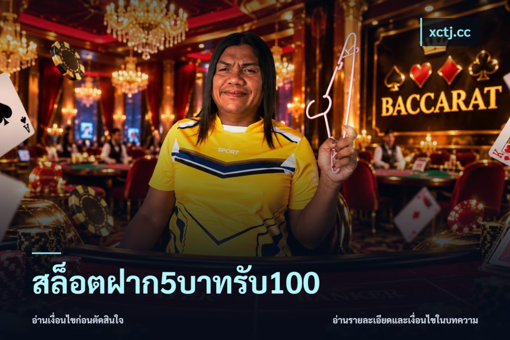 สล็อตฝาก5บาทรับ100