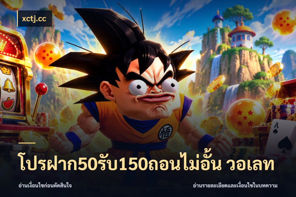 โปรฝาก50รับ150ถอนไม่อั้น วอเลท เครดิตกับรูปแบบโปรที่ตรงใจ กับ xctj.cc
