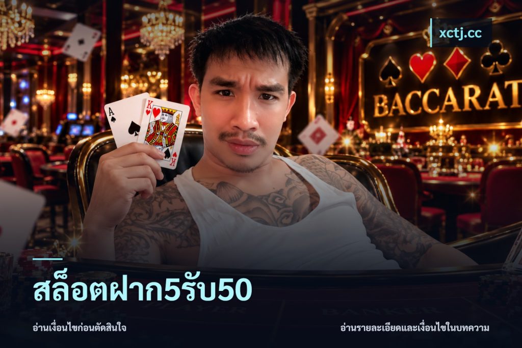 สล็อตฝาก5รับ50