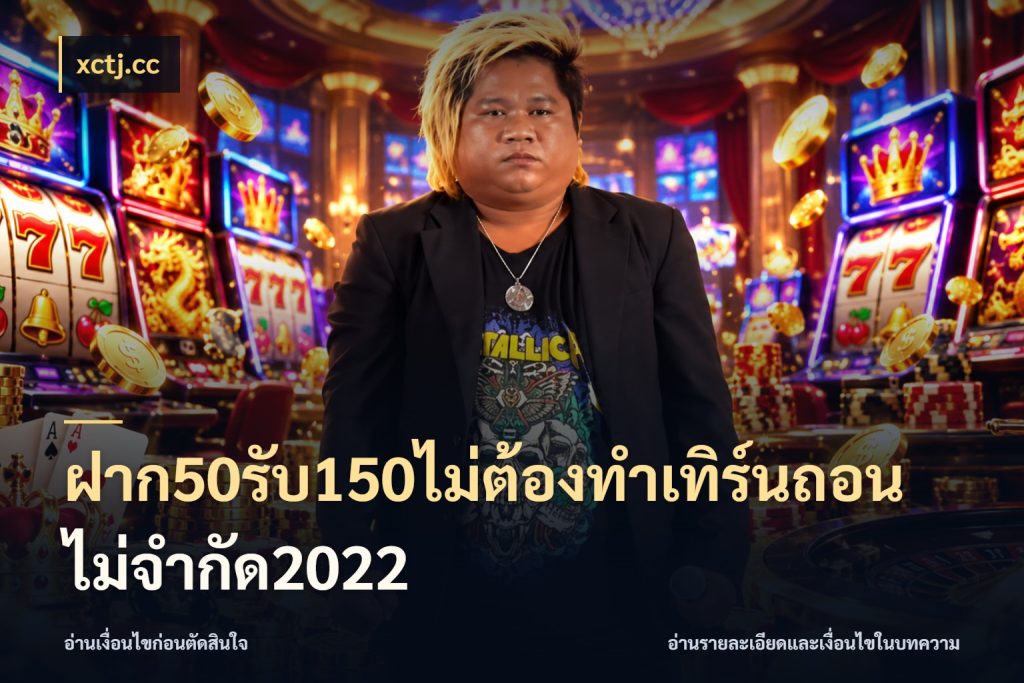 ฝาก50รับ150ไม่ต้องทําเทิร์นถอนไม่จํากัด2022 สนุกกับตัวเลือกโปรในสไตล์ของคุณ กับ xctj.cc
