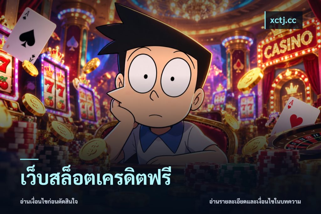 เว็บสล็อตเครดิตฟรี