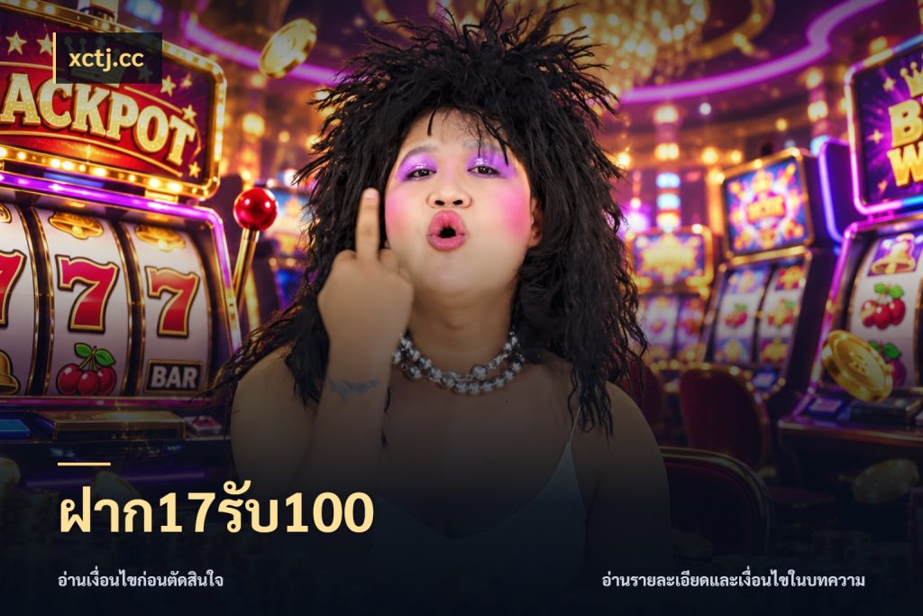 ฝาก17รับ100 จับประเด็นยอดรับก่อนเลือกความสนุก ในมุม xctj.cc