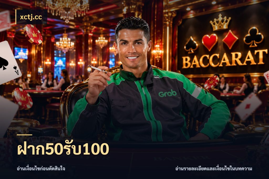 ฝาก50รับ100 รูปแบบโบนัสกับสิทธิ์ของสายเกม สไตล์ xctj.cc