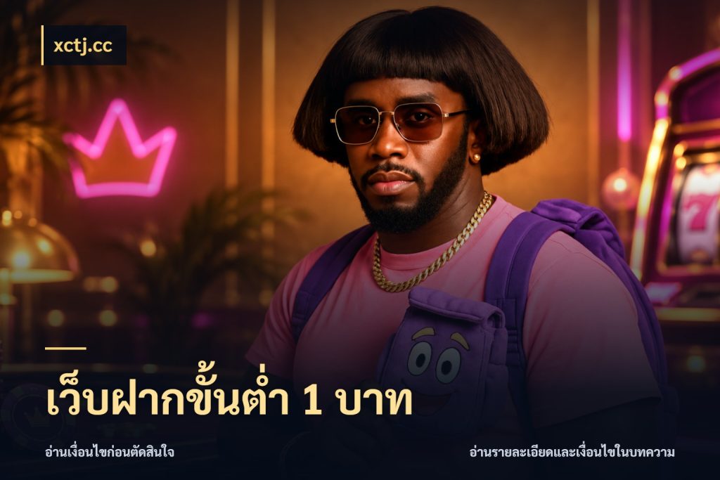 เว็บฝากขั้นต่ำ 1 บาท xctj.cc สายทุนน้อยเลือกความสนุกให้พอดี