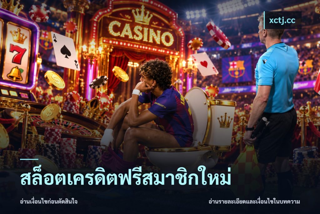 สล็อตเครดิตฟรีสมาชิกใหม่