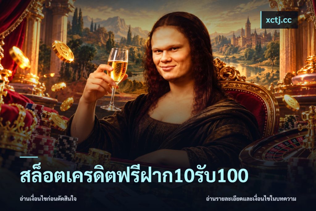 สล็อตเครดิตฟรีฝาก10รับ100