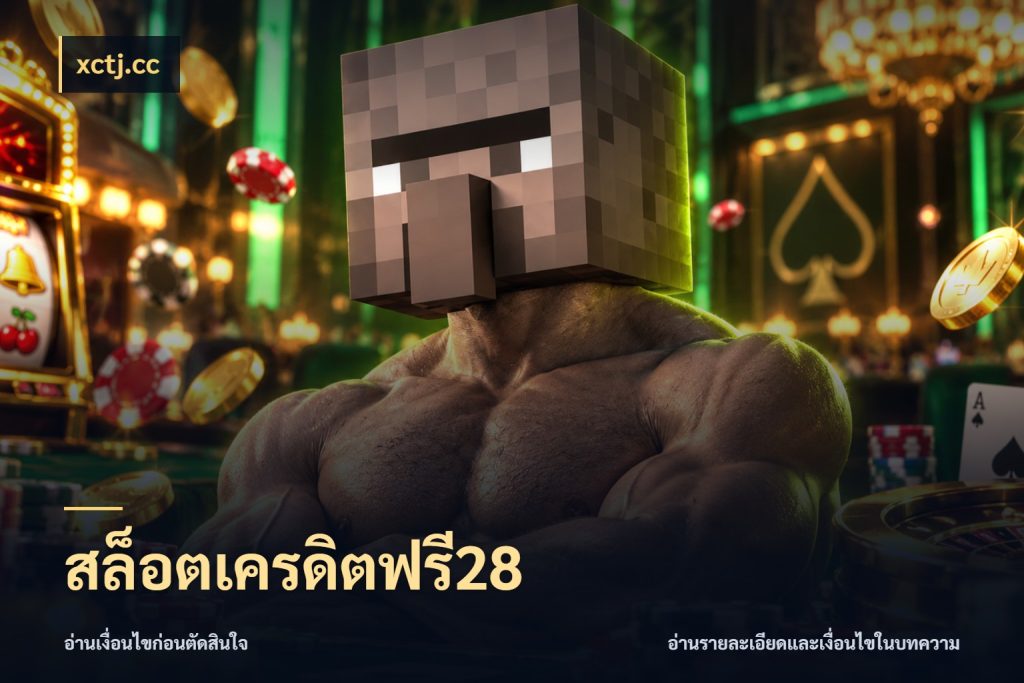 สล็อตเครดิตฟรี28 xctj.cc เครดิตฟรีกับจังหวะลุ้นที่คุณเลือก